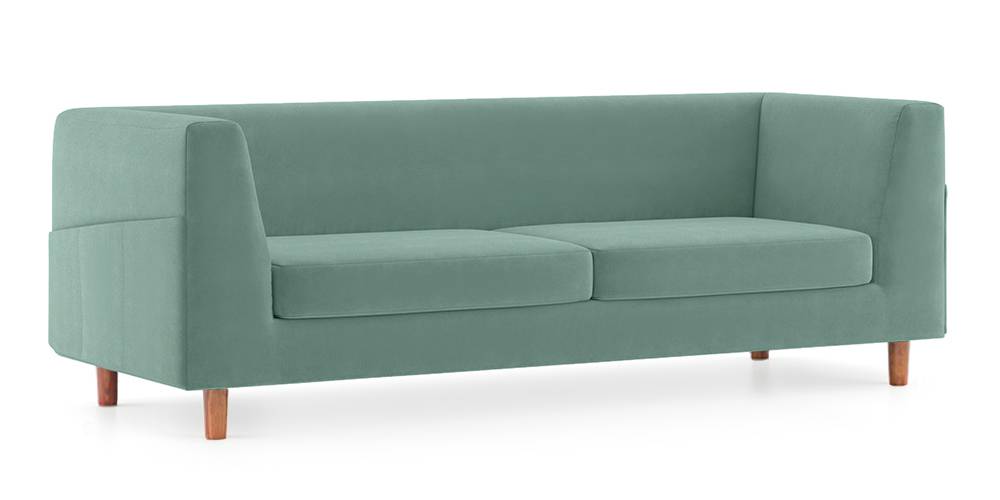 Rubik Sofa (Dusty Turquoise Velvet)